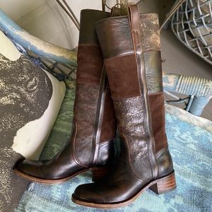 Fall Beauties. Rare Frye Samantha Patchwork